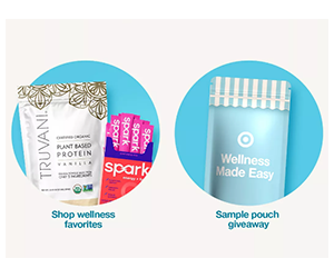 Free Wellness Sample Pouch at Target's Feel-Good Event
