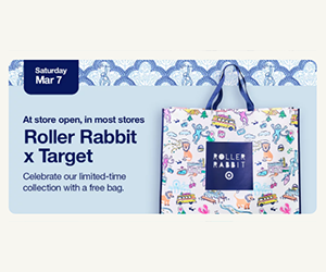 Free Roller Rabbit x Target Bag