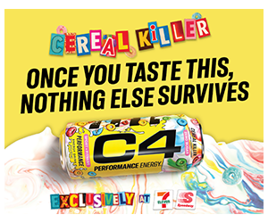 Win Up To $25,000 In The C4 Energy Cereal Killer Sweepstakes
