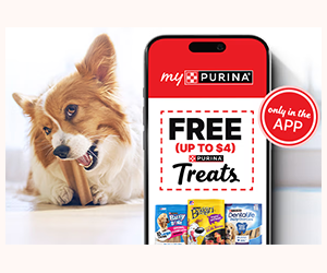 Free Purina Treats Coupon in the App