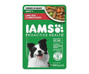 Free IAMS Wet Pouch Dog Food Sample