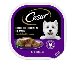 Free CESAR Dog Food Sample.