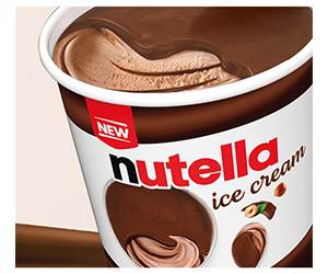 Free Nutella Ice Cream Chatterbuy or Party Pack