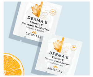 Free DERMA E Vitamin C Duo Sample