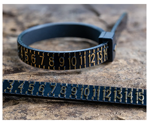 Free Finger Sizer From Metalcrafted Jewelry