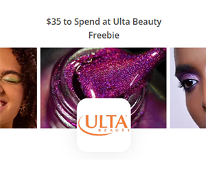 Free $35 Ulta Beauty Credit