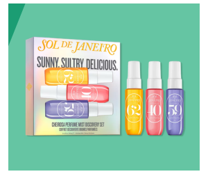 Free Sol de Janeiro Cheirosa Perfume Mist Set