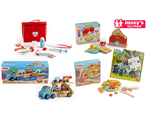 Free Jasey's Toy Chest Toys Party Pack
