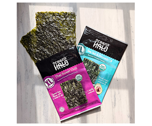 Free Ocean's Halo Organic XL Seaweed Snacks