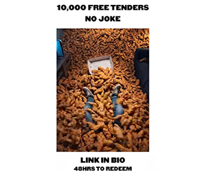Free Slim Chickens Tenders