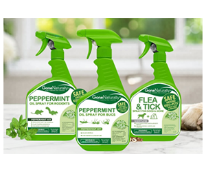 Free GoneNaturally Plant-Based Pest Control Sample