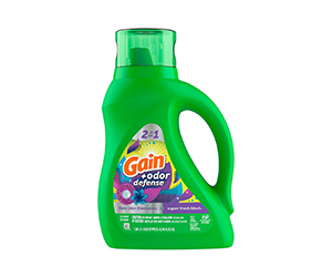 Gain + Odor Defense Laundry Detergent at CVS for $6.99