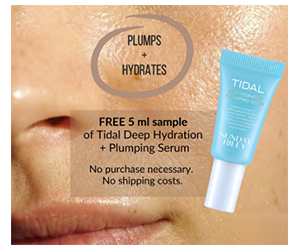 Free Sunday Riley Tidal Deep Hydration + Plumping Serum Sample