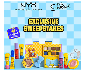 Win 1 of 25 NYX x The Simpsons Limited-Edition Vaults