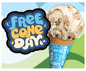 Free Ben & Jerry’s Scoop on Free Cone Day