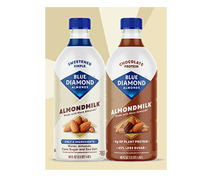Free Blue Diamond Almondmilk