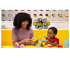 Free LEGO Little Builder Class for Kids Ages 2-5