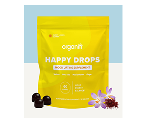 Free Organifi Happy Drops Sample