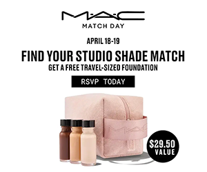 Free Travel-Size M.A.C Foundation at M.A.C Match Day