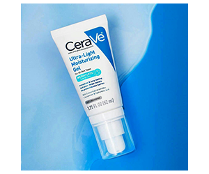 Free CeraVe Ultra-Light Moisturizing Gel Sample