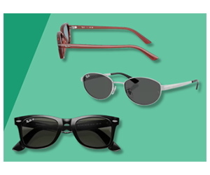 Free $25 for Ray-Ban Sunglasses and Glasses