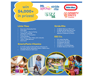 Win $4,000+ in Kids and Family Prizes