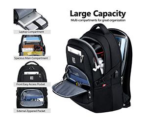 UKEIN Laptop Backpack at Walmart for $27.49 - Save $22.50