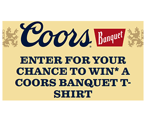 Win a Coors Banquet T-Shirt