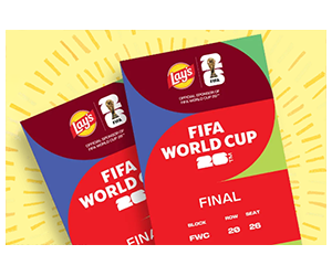 Win Tickets to the FIFA World Cup Final with Lay’s