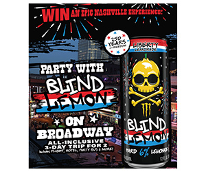 Win a Blind Lemon Nashville Experience for 2