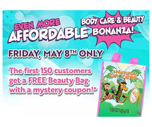 Free Beauty Bag at Natural Grocers
