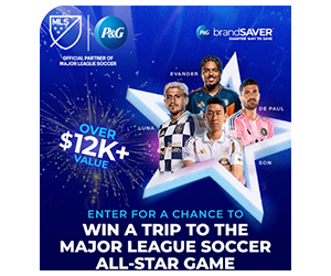 Win a Trip to the MLS All-Star Game from P&G brandSAVER