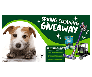 Win a Spring Cleaning Pet Cleanup Bundle