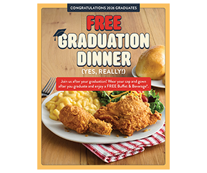 Free Golden Corral Buffet & Beverage for 2026 Graduates