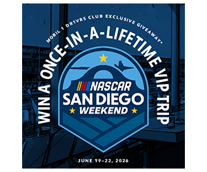 Win a NASCAR San Diego Weekend VIP Trip