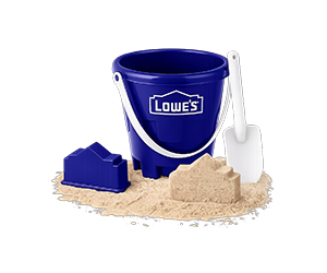 Free Lowe’s Beach Bucket Toy Set for Members
