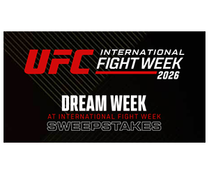 Win a UFC International Fight Week VIP Experience