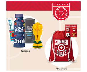 Free Samples & Giveaways at Target Summer Goals 2026 Tour