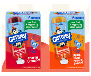 Free Get’ems Squeezies Smoothie Pouches