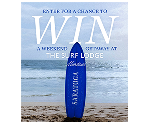Win a Montauk Weekend Getaway for Two with Saratoga Spring Water
