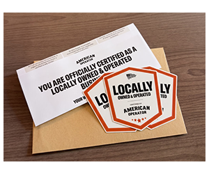 Free Locally Owned Business Certification and Badge