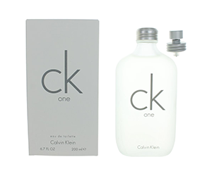 Calvin Klein CK One 6.7 Oz at Walmart for $30.12 - Save $65.88
