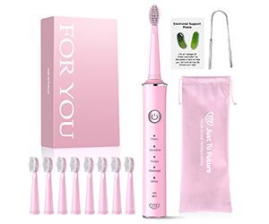 JTF Sonic Electric Toothbrush Set at Walmart for $14.99 - Save $14.99