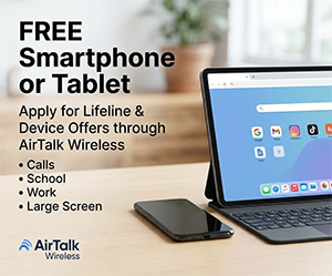 Free Smartphone or Tablet Offers Through AirTalk Wireless