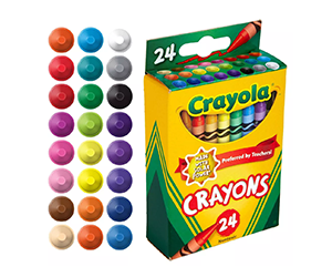 Crayola 24-Count Crayons at Target for $0.50 - Save $0.99