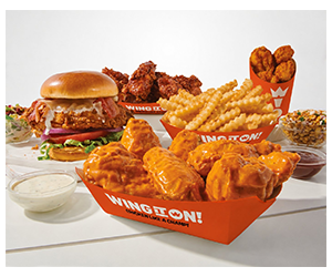 Free Wingstop Bone-In Wings With Ranch