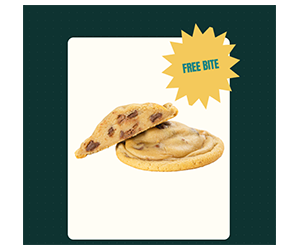 Free Dirty Dough Chocolate Chip Cookie