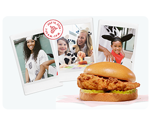 Free Chick-fil-A Entrée on July 14