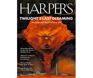 Free 1-Year Harper's Magazine Subscription