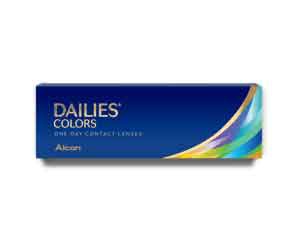 Free DAILIES® COLORS contact lenses